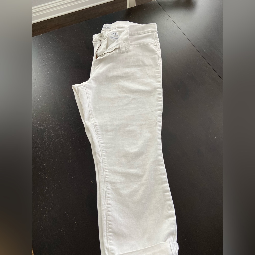 Size 33 (16), Loft Modern Skinny Crop Jeans